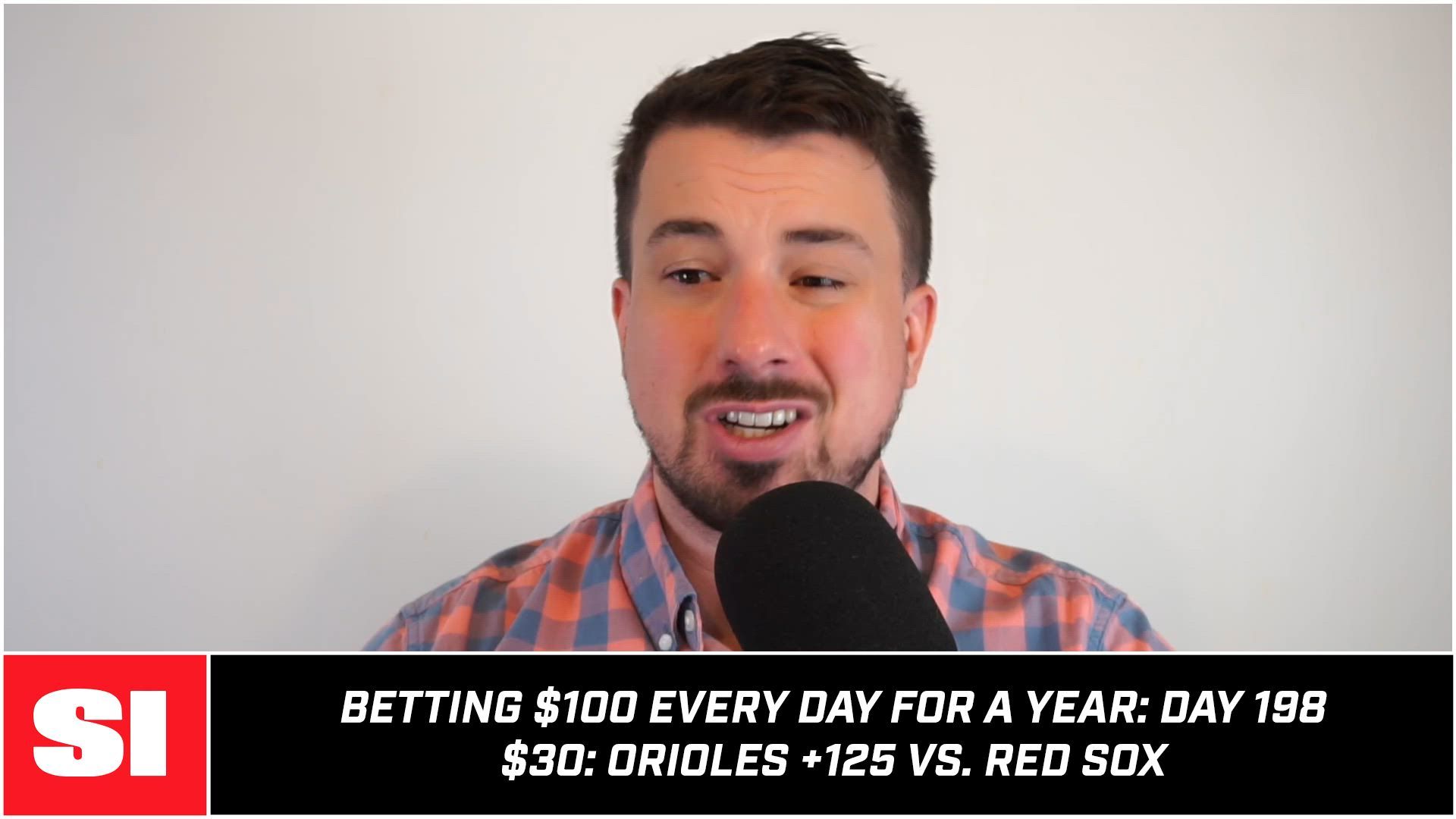 Betting $100 Every Day for a Year: Day 198 (MLB Picks for July 21)