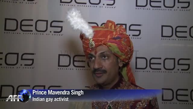 India's 'first openly gay royal' honoured at New Y