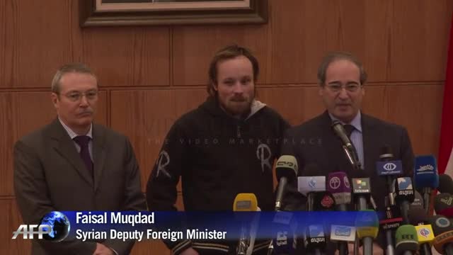 Damascus hands German journalist to Russia envoy