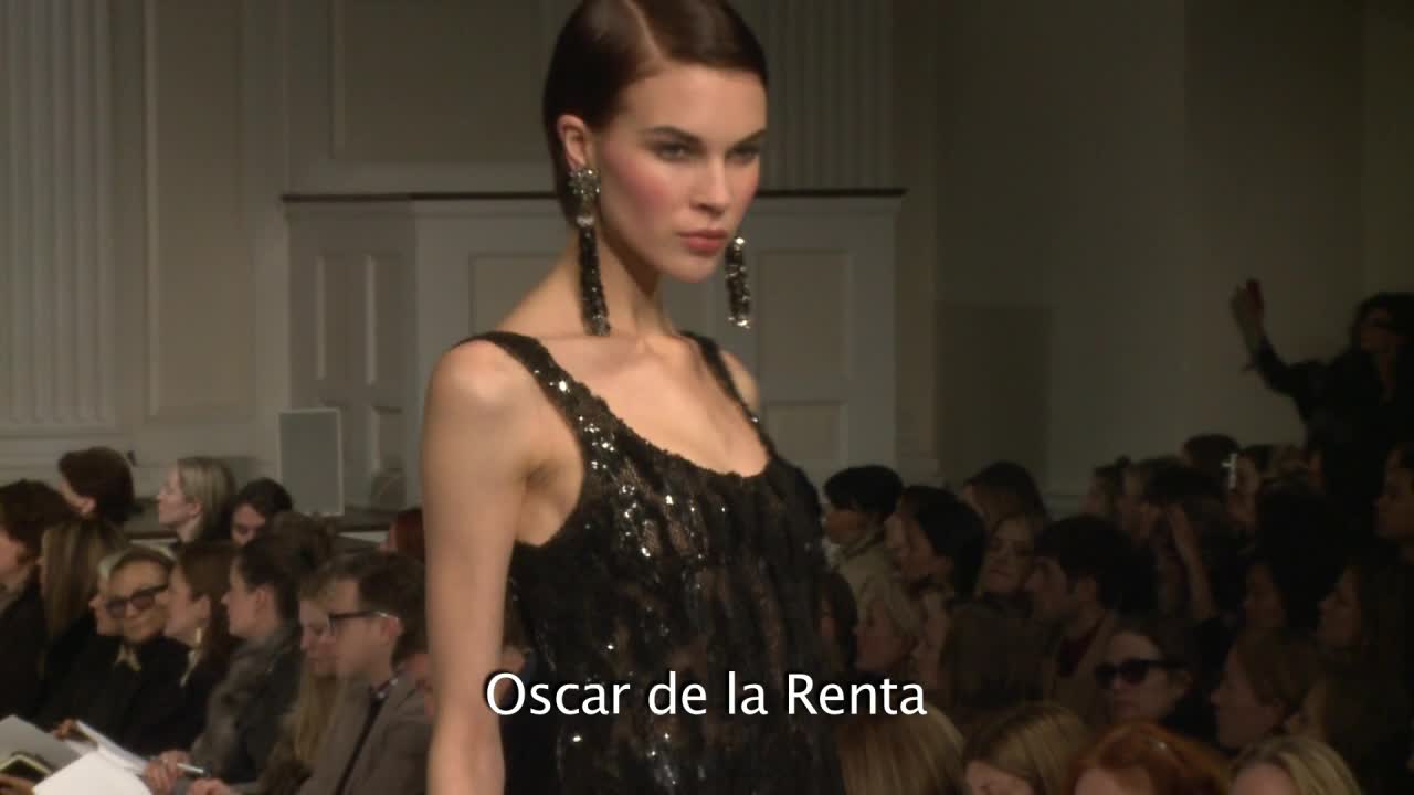 Make-up trends : 'Cat eyes' and red lips look grea