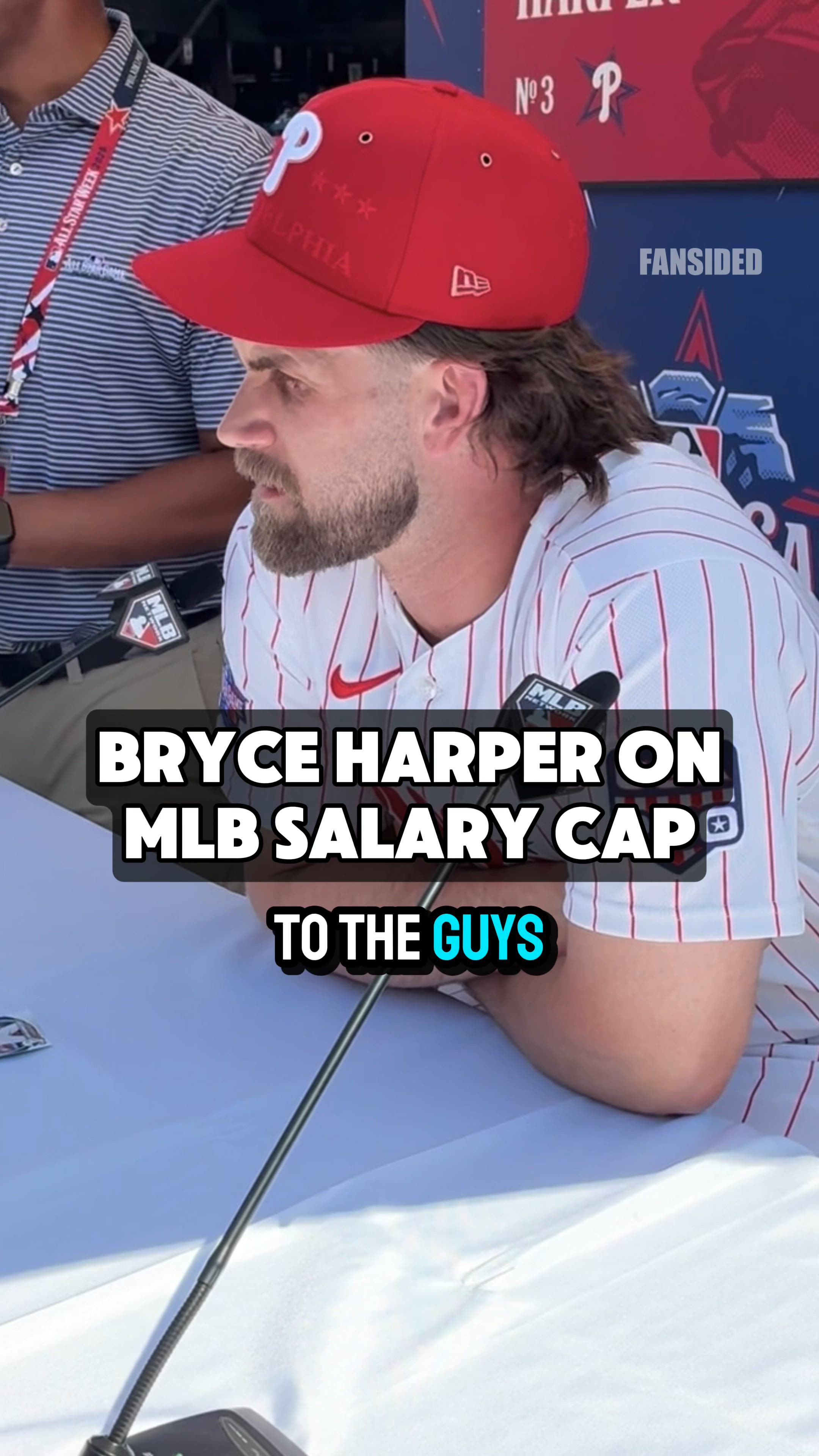 Bryce Harper Didn't Hesitate When Asked About an MLB Salary Cap