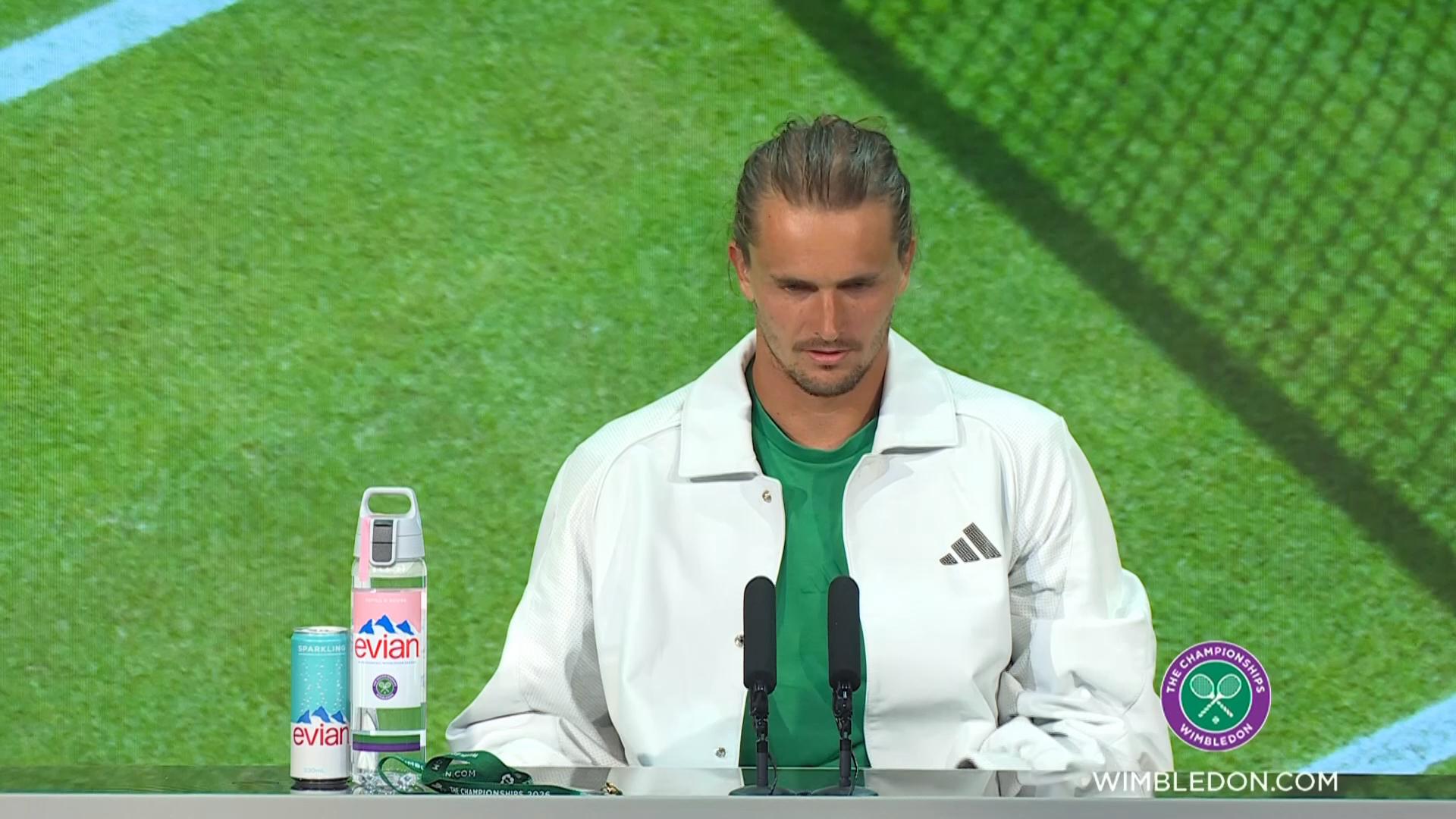 Zverev:'I feel like the tournament is just getting started'- on reaching the fourth round at Wimbledon