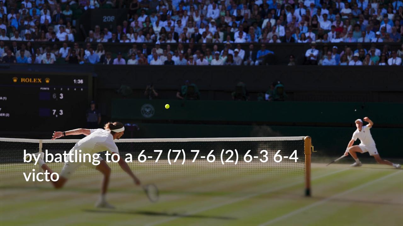 Jannik Sinner retains Wimbledon title