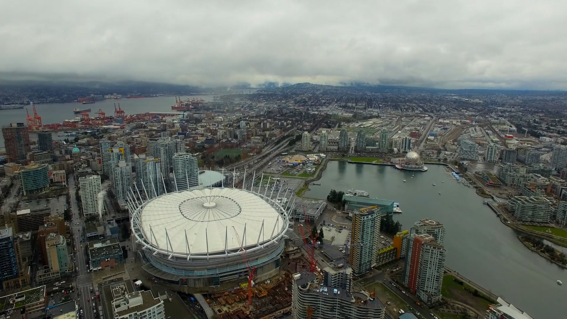 Drone Footage Showcases BC Place Ahead Of World Cup 2026
