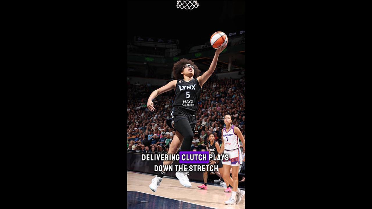 Olivia Miles Makes WNBA History as Lynx Edge Mercury in Thriller!