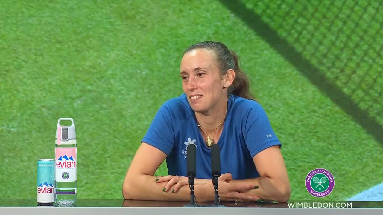 'I kept on believing in myself' - Mertens pushes on with victory over Rybakina at Wimbledon