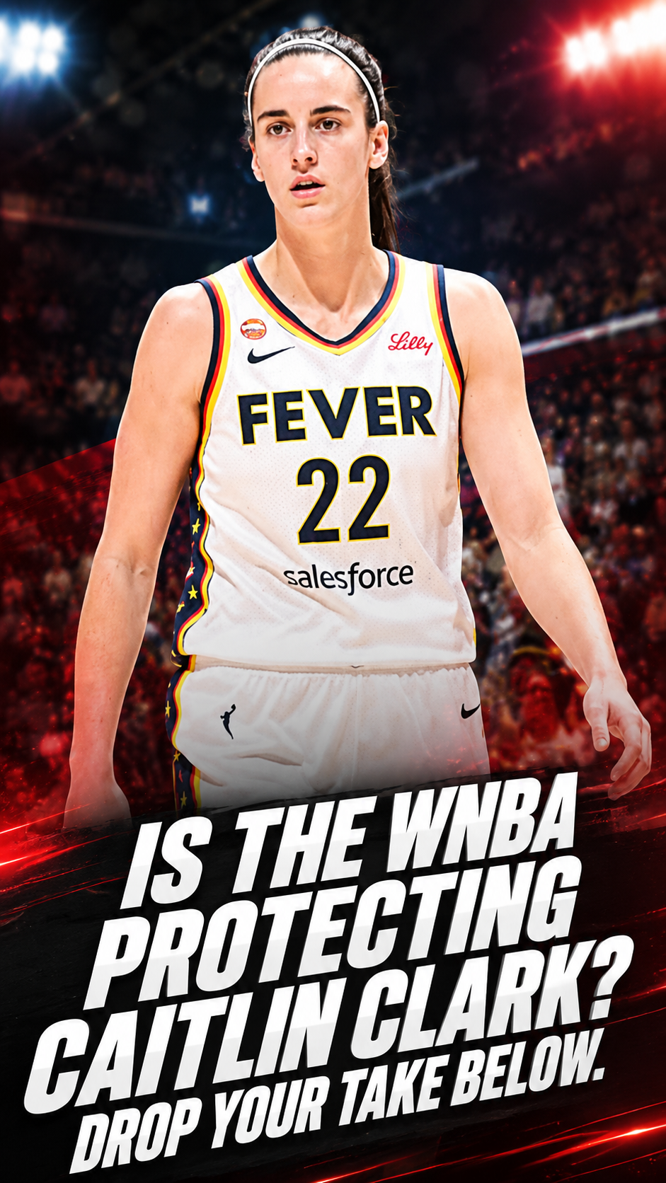 Is the WNBA protecting Caitlin Clark? Drop your take below.