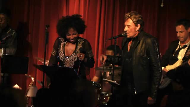 French rocker Hallyday rehearses in LA for world t