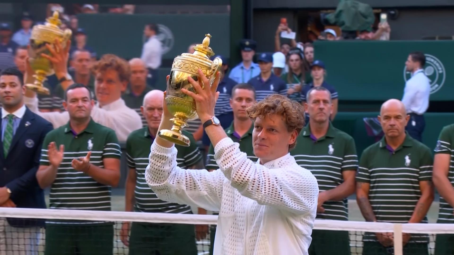 Day 14 digital wrap as Sinner beats Zverev to retain Wimbledon title