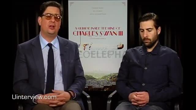 Jason Schwartzman And Roman Coppola On 'Charles Sw