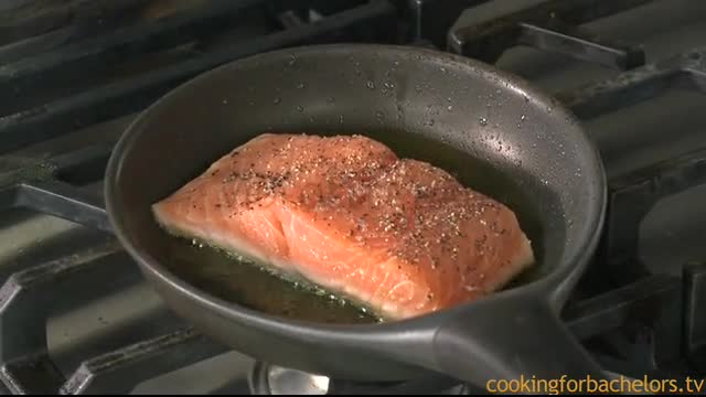 Cooking For Bachelors Seared Salmon Cooking For Bachelors Seared Salmon