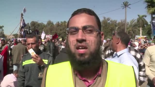 Egypt Islamist party holds pro-Morsi rally