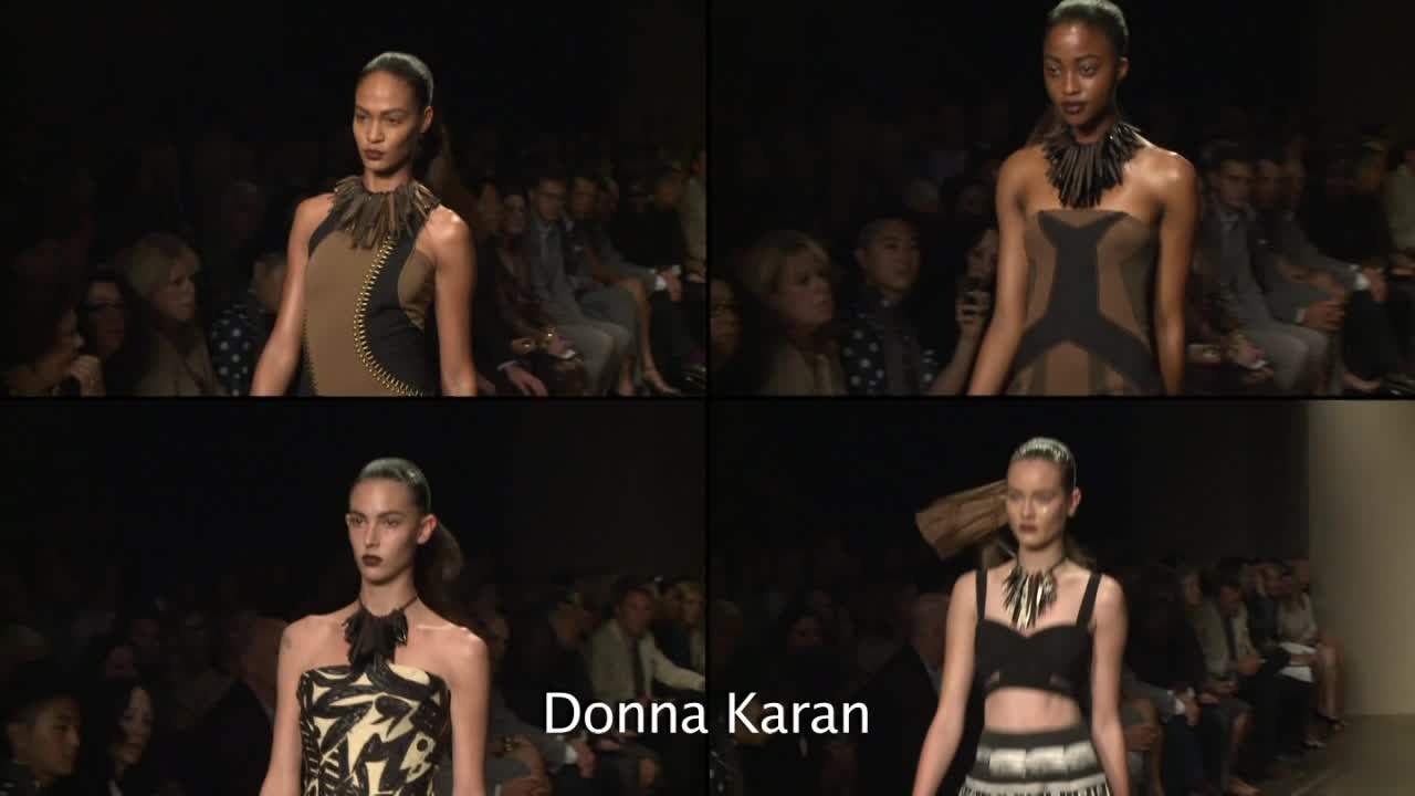 Jewelry is emphasised in the latest ready-to-wear 