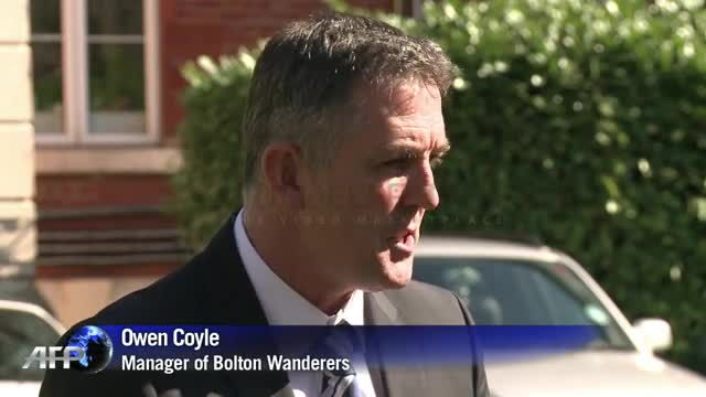 Bolton manager grateful for support after player c