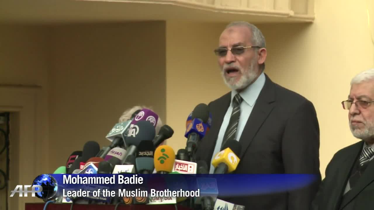 Egypt: Brotherhood leader calls for dialogue