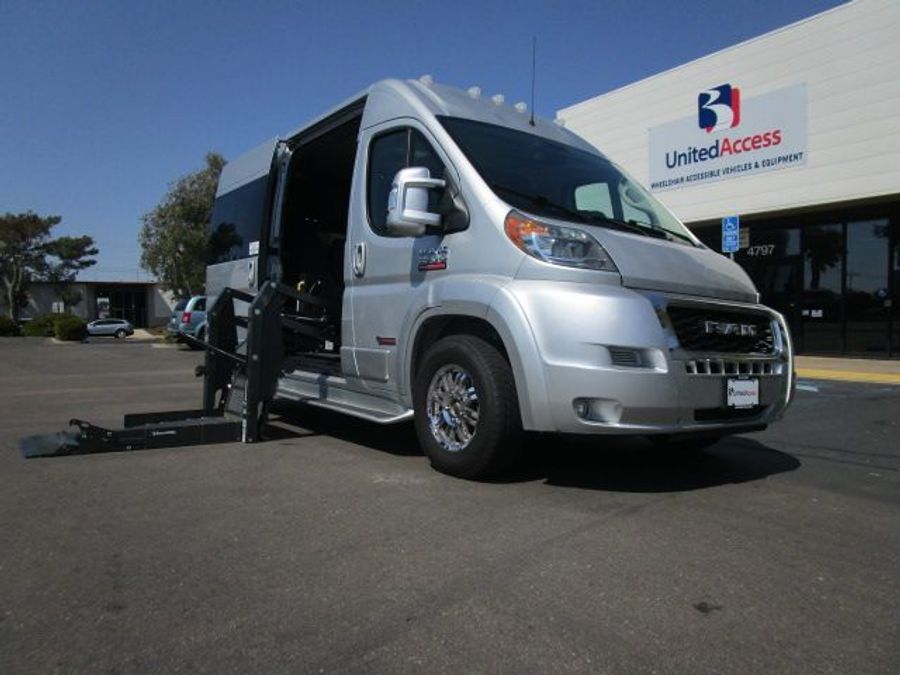 Used 2019 RAM PROMASTER 1500 - TEM Side Entry Entry Lift Automatic Ramp