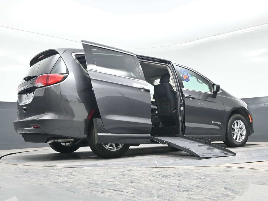 Used 2023 Chrysler Voyager LX - BraunAbility Side Entry Entry Fold Out Manual Ramp