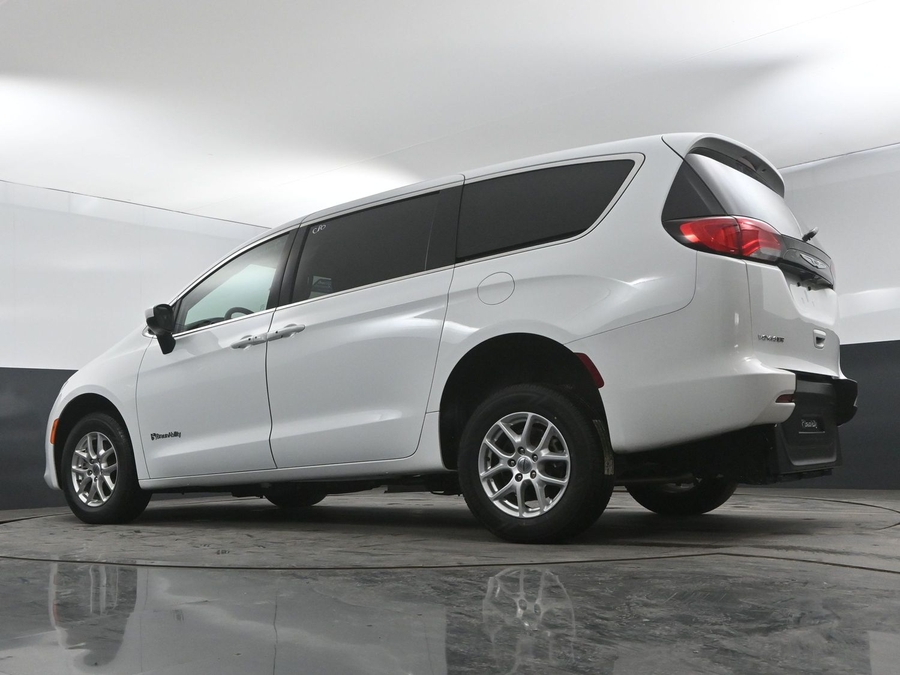 Used 2023 Chrysler Voyager LX - BraunAbility Rear Entry Entry Fold Out Manual Ramp