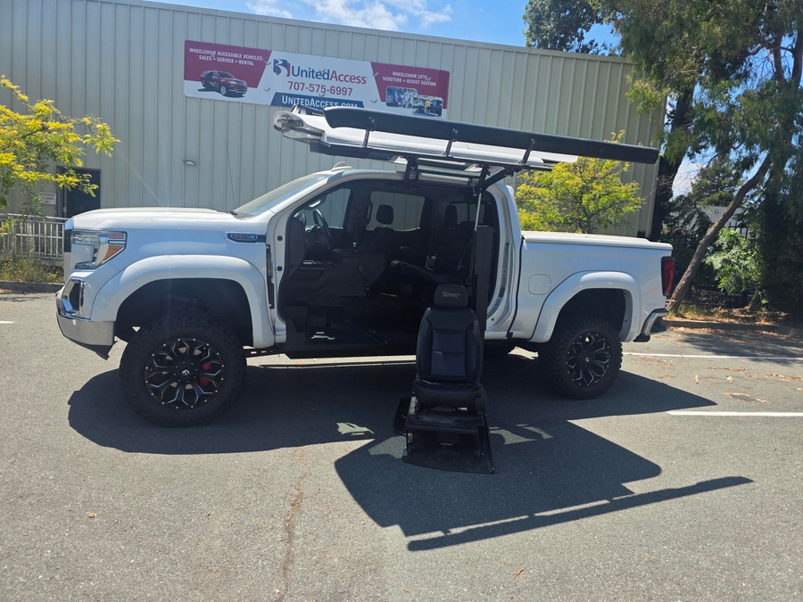 Used 2019 GMC Sierra 1500 SLT - ATC Driver Lift Automatic Ramp