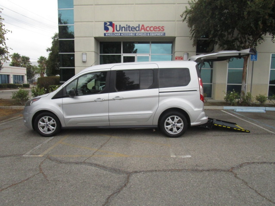 Used 2015 Ford Transit Connect XLT - SUNSET VANS Rear Entry Entry In Floor Manual Ramp