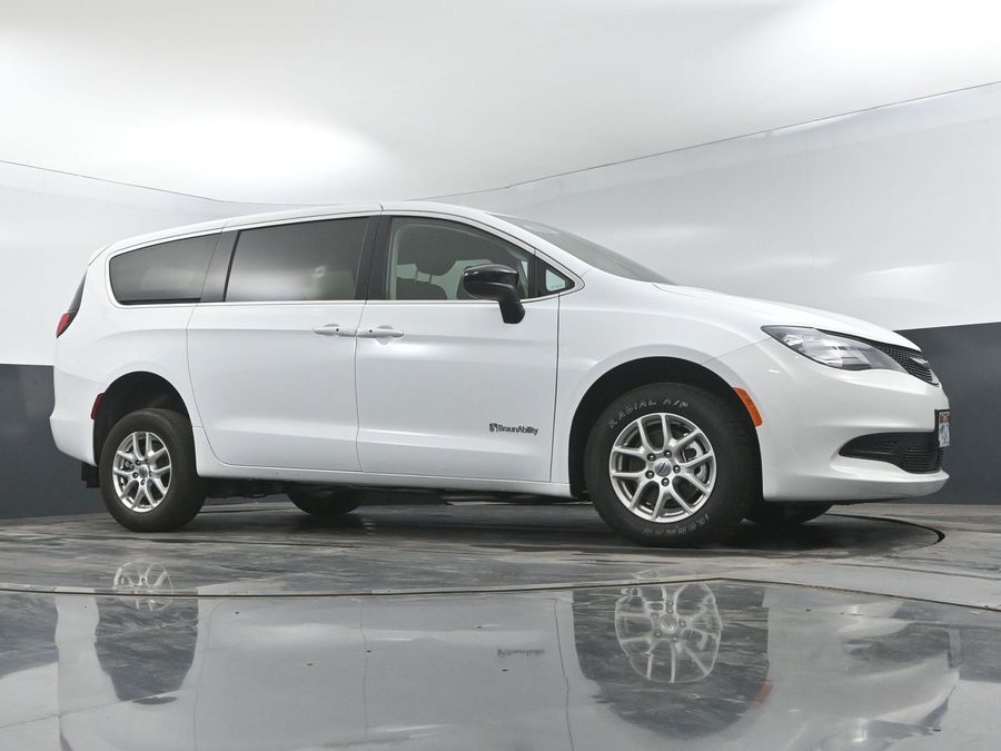 Used 2024 Chrysler Voyager LX - BraunAbility Rear Entry Entry Fold Out Manual Ramp