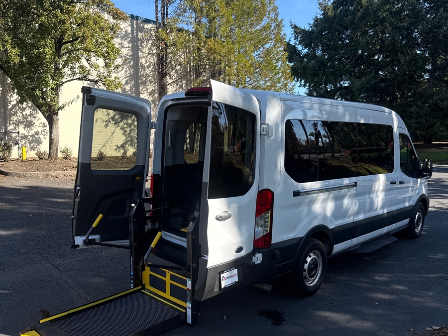 Used 2024 Ford Transit 350 XL MR PASS RWD - OTH Commercial Rear Entry Lift Automatic Ramp