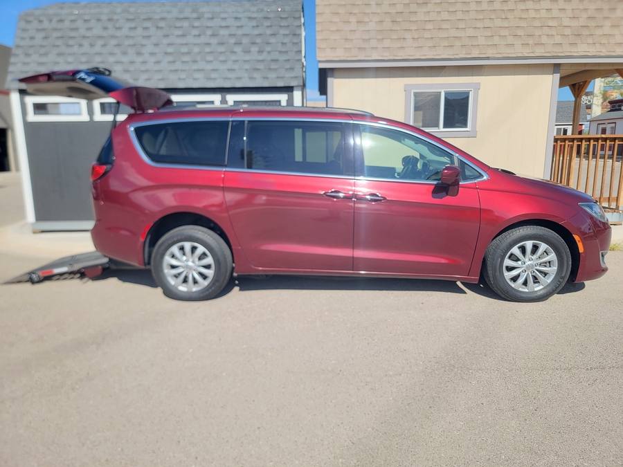 Used 2019 Chrysler Pacifica Touring Plus - AMS Rear Entry Fold Out Manual Ramp