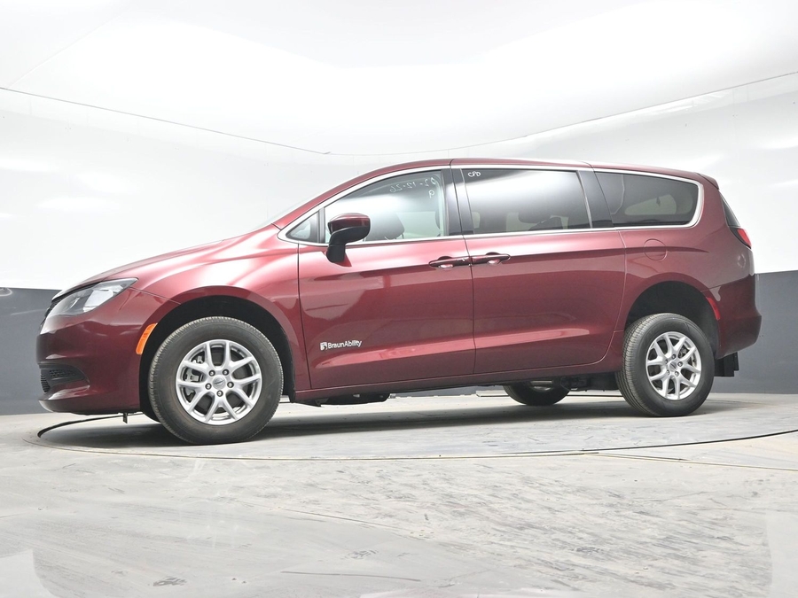 Used 2023 Chrysler Voyager LX - BraunAbility Rear Entry Entry Fold Out Manual Ramp