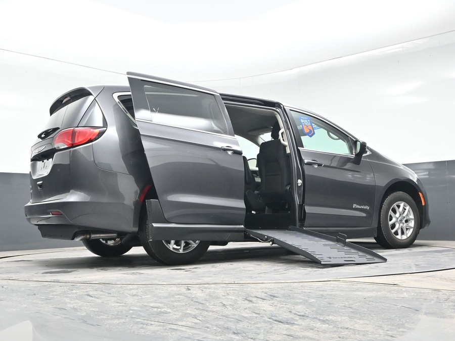 Used 2023 Chrysler Voyager LX - BraunAbility Side Entry Entry Fold Out Manual Ramp