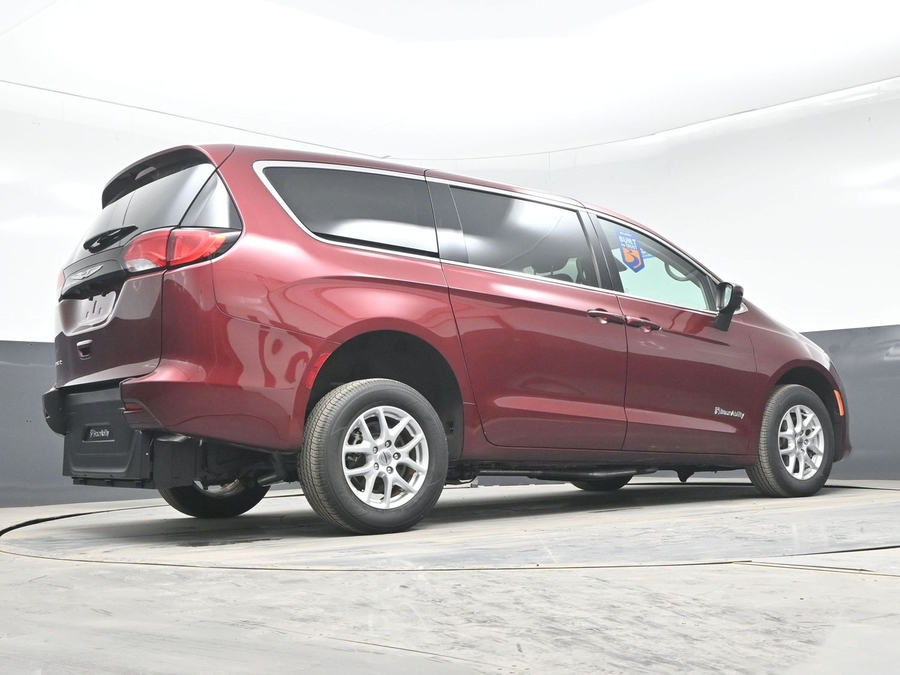 Used 2023 Chrysler Voyager LX - BraunAbility Rear Entry Entry Fold Out Manual Ramp