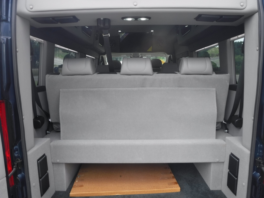 Blue Ram ProMaster with Side Entry Automatic Fold Out ramp