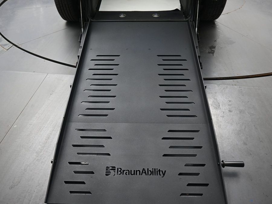Used 2023 Chrysler Voyager LX - BraunAbility Rear Entry Fold Out Manual Ramp