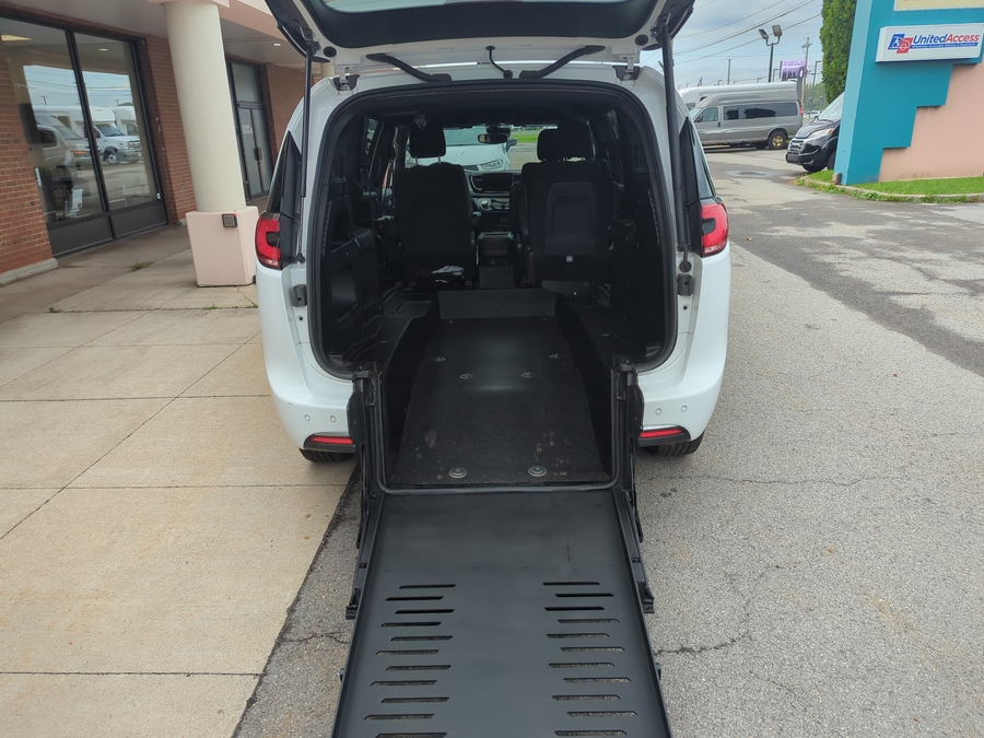 Used 2024 Chrysler Pacifica Touring - BraunAbility Rear Entry Fold Out Manual Ramp