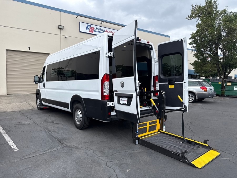 Used 2021 Ram ProMaster 3500 159 WB - OTH Commercial Rear Entry Lift Automatic Ramp
