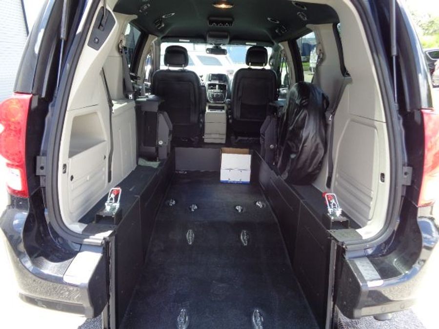 Used 2019 Dodge Grand Caravan SXT - Ryno Rear Entry Entry Fold Out Manual Ramp