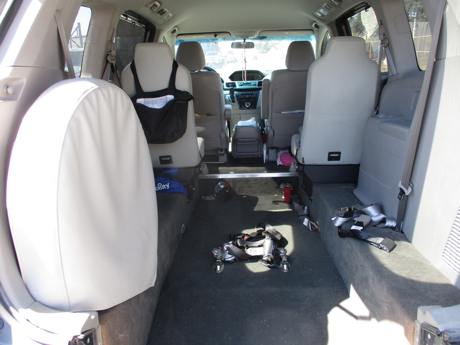 Used 2012 Honda Odyssey EX -  Rear Entry Entry Fold Out Manual Ramp