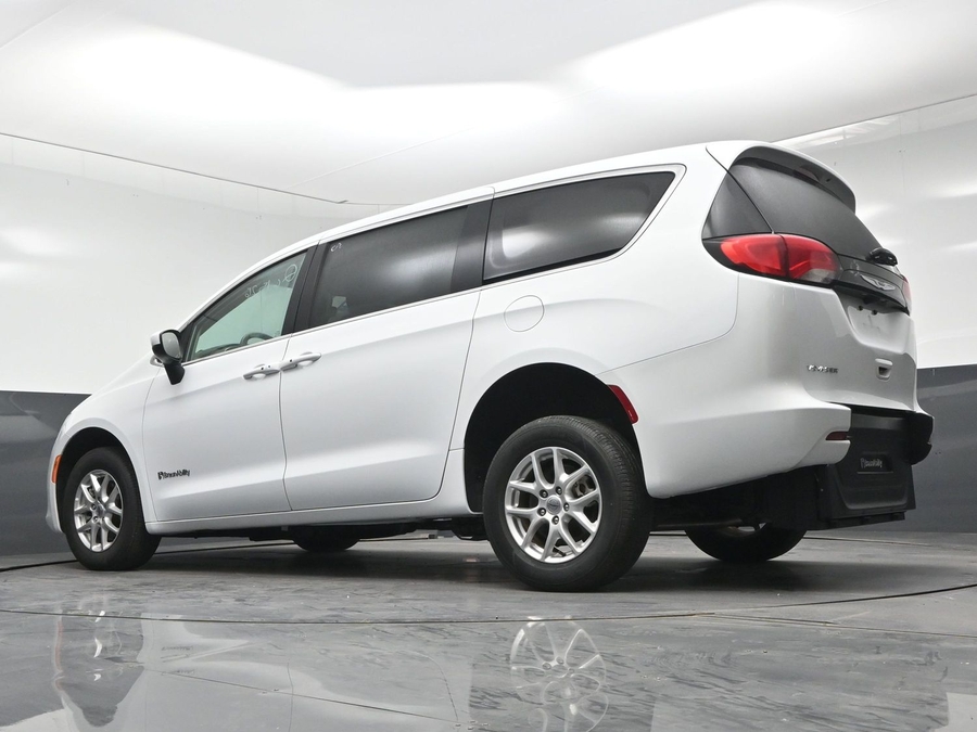 Used 2023 Chrysler Voyager LX - BraunAbility Rear Entry Fold Out Manual Ramp