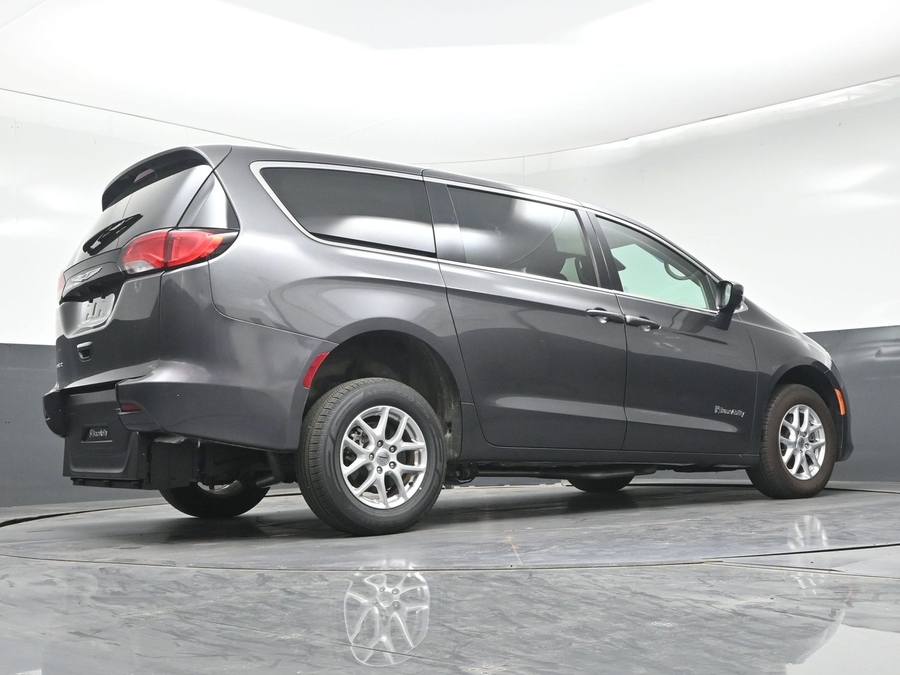 Used 2023 Chrysler Voyager LX - BraunAbility Rear Entry Fold Out Manual Ramp