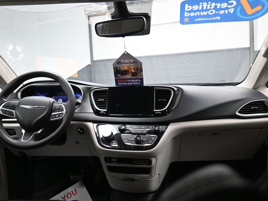 Used 2023 Chrysler Pacifica Touring L - BraunAbility Side Entry Fold Out Automatic Ramp