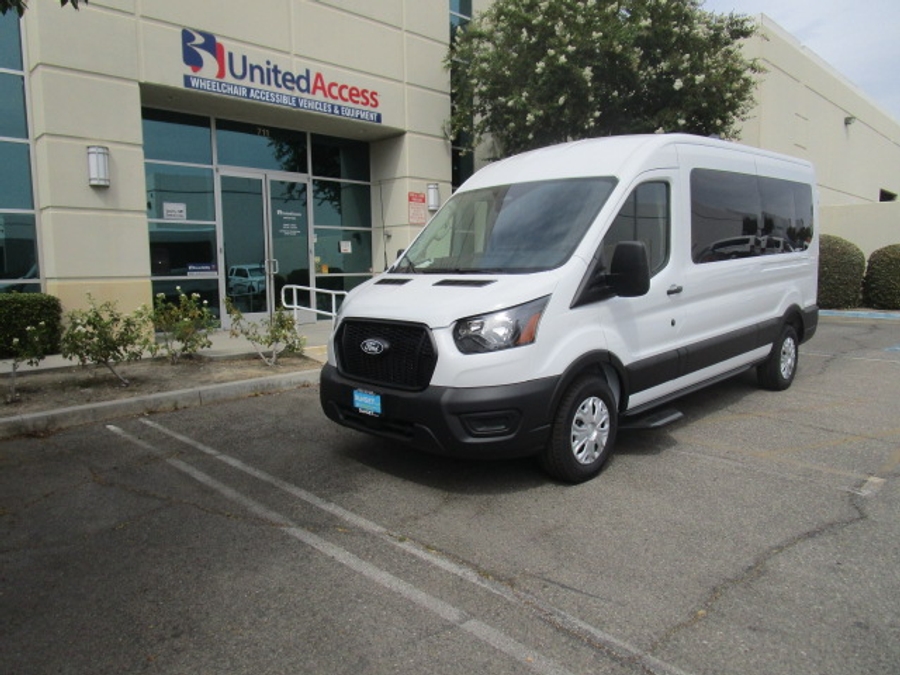 New 2026 Ford Transit 150 - SUNSET VANS Commercial Side Entry Lift Automatic Ramp