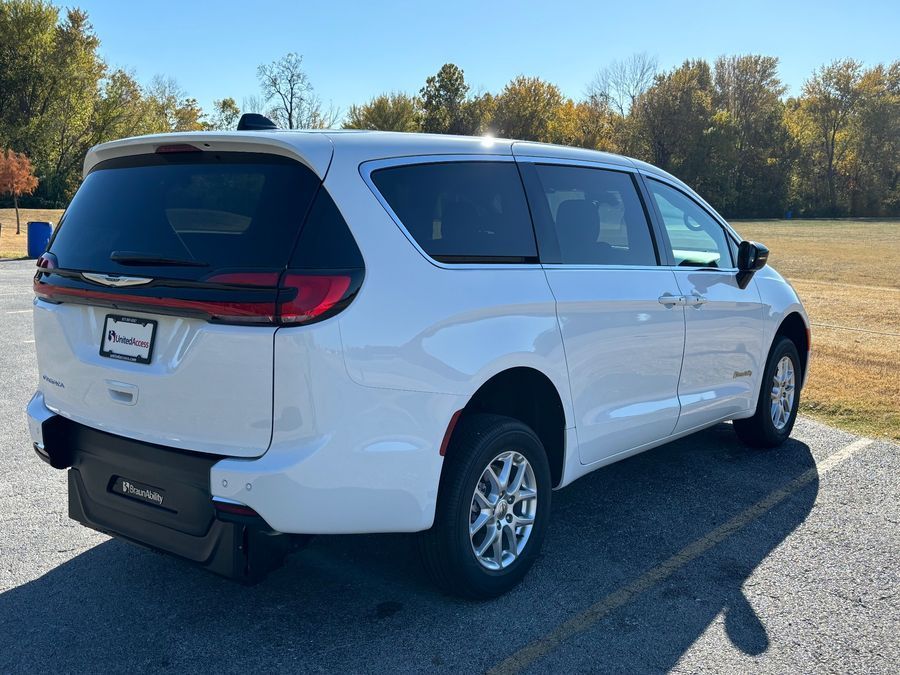 New 2025 Chrysler Voyager LX - BraunAbility Commercial Rear Entry Entry Fold Out Manual Ramp