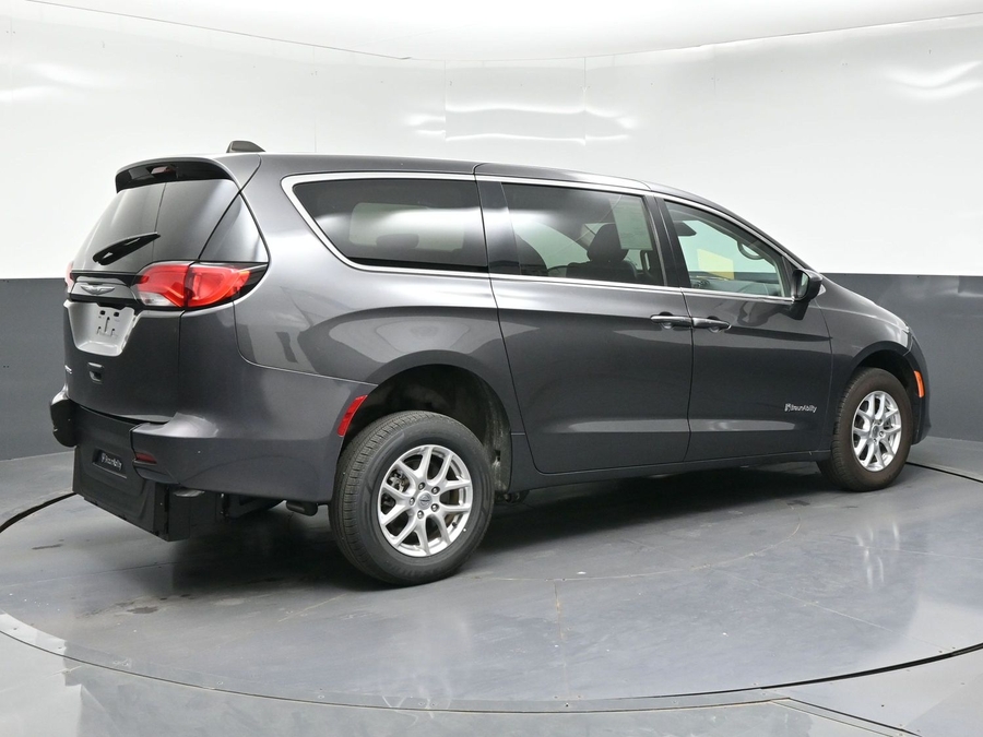 Used 2023 Chrysler Voyager LX - BraunAbility Rear Entry Fold Out Manual Ramp