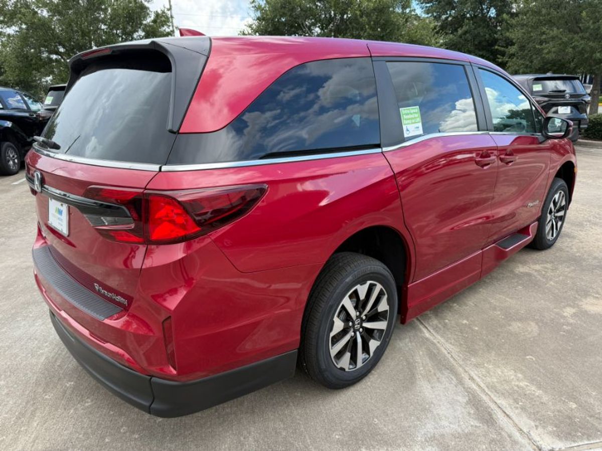 Número de imagen rojo Honda Odyssey 2
