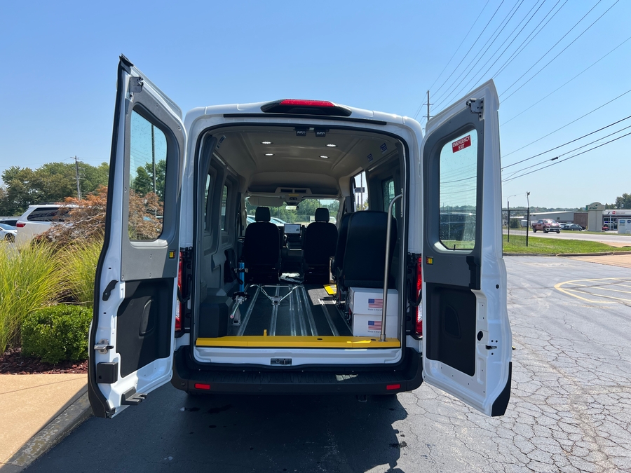 New 2026 Ford Transit 150 - Driverge Commercial Side Entry Lift Automatic Ramp