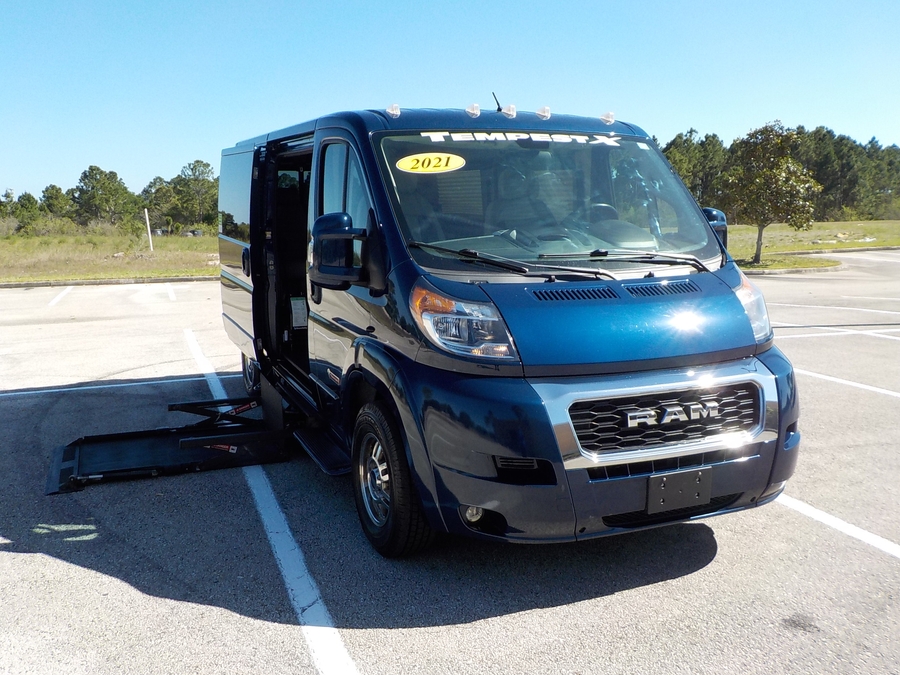 Blue Ram Promaster with Side Entry Automatic Fold Out ramp