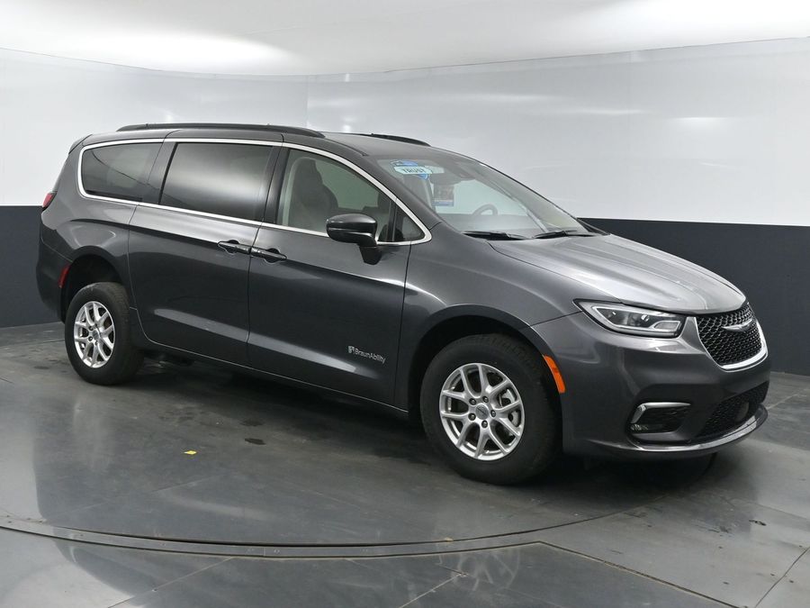 Used 2022 Chrysler Pacifica Touring L - BraunAbility Rear Entry Entry Fold Out Manual Ramp