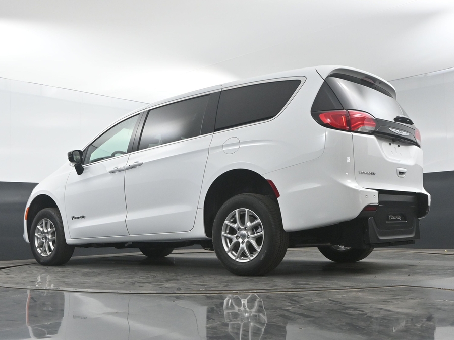 Used 2025 Chrysler Voyager LX - BraunAbility Commercial Side Entry Fold Out Manual Ramp