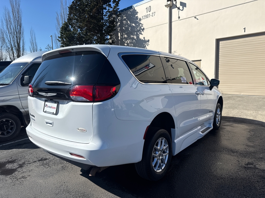 Used 2023 Chrysler Voyager LX base - BraunAbility Side Entry Entry Fold Out Automatic Ramp