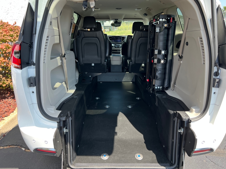 Used 2024 Chrysler Pacifica Touring L - BraunAbility Rear Entry Fold Out Manual Ramp