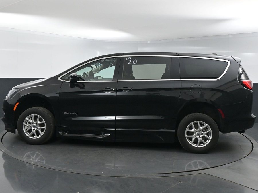Used 2023 Chrysler Voyager LX - BraunAbility Side Entry Entry Fold Out Automatic Ramp